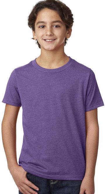 Next Level Youth CVC Crew Short Sleeve T-Shirt